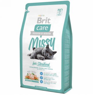 Brit Care Missy Sterilised Tavuklu ve Pirinçli 2 kg Kedi Maması kullananlar yorumlar